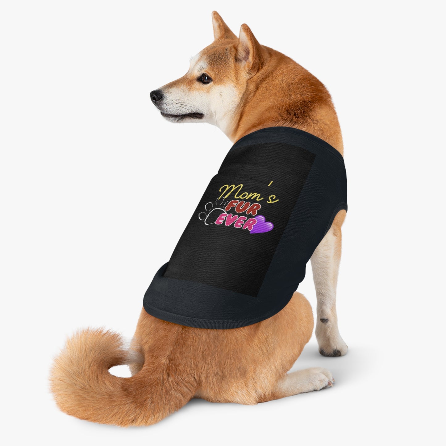 Cute Pet Tank Top - Mom's Fur-Ever Design for Dog Lovers