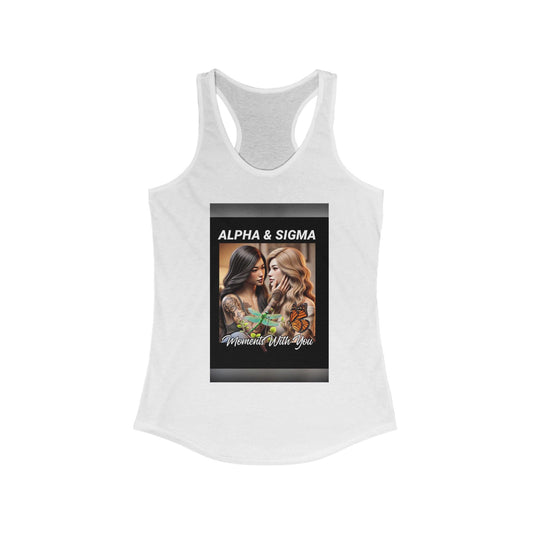 Alpha & Sigma Inspirational Women's Racerback Tank Top