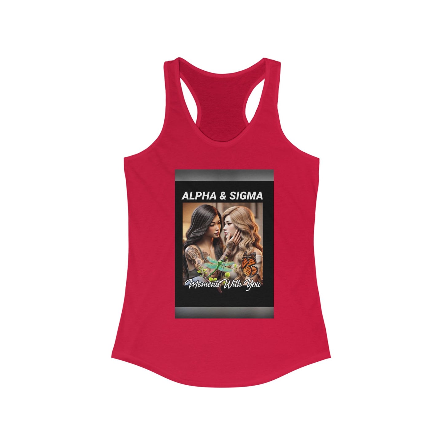 Alpha & Sigma Inspirational Women's Racerback Tank Top