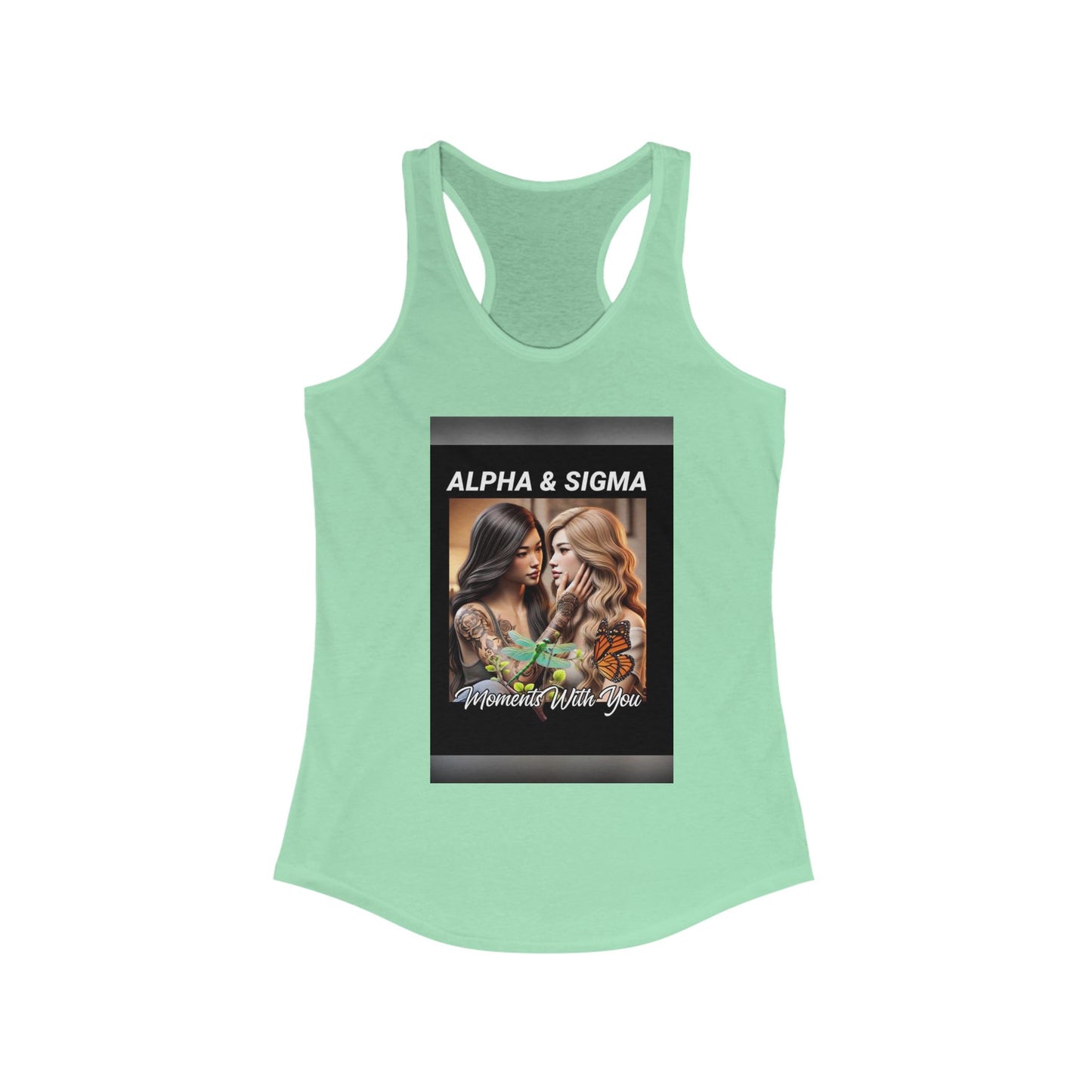 Alpha & Sigma Inspirational Women's Racerback Tank Top