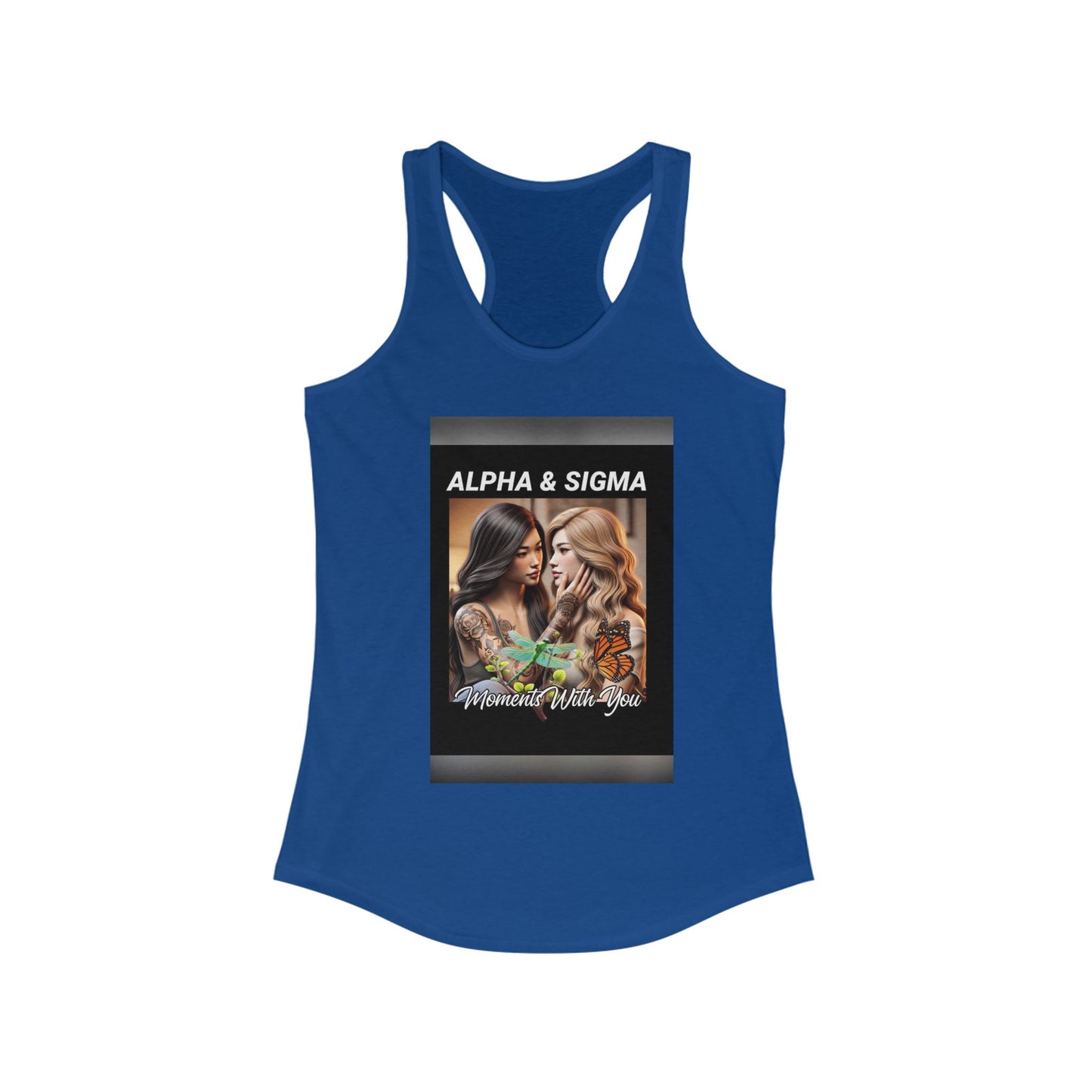 Alpha & Sigma Inspirational Women's Racerback Tank Top