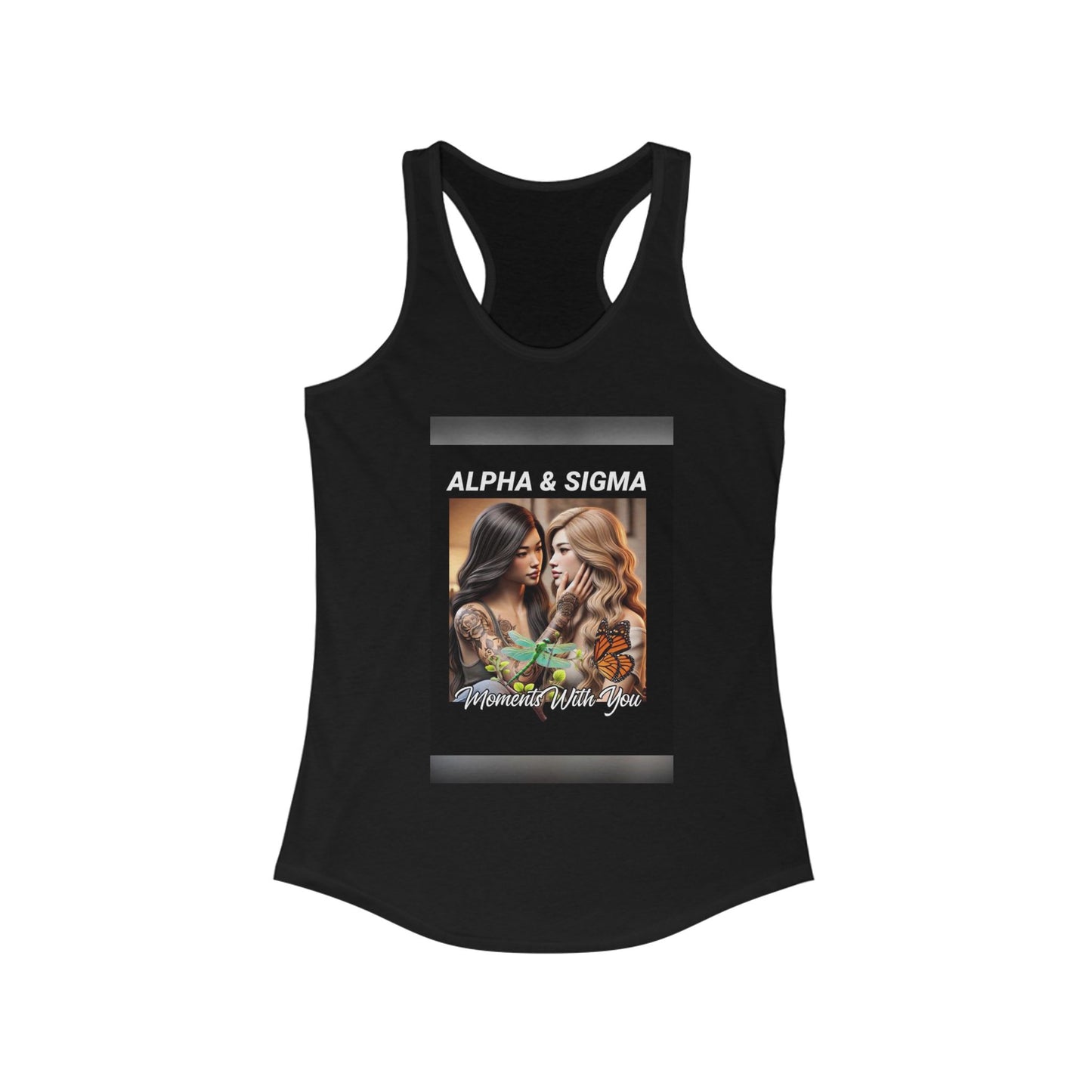 Alpha & Sigma Inspirational Women's Racerback Tank Top