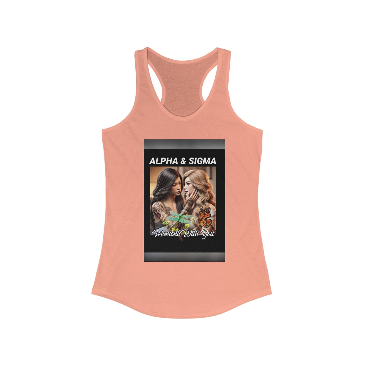 Alpha & Sigma Inspirational Women's Racerback Tank Top