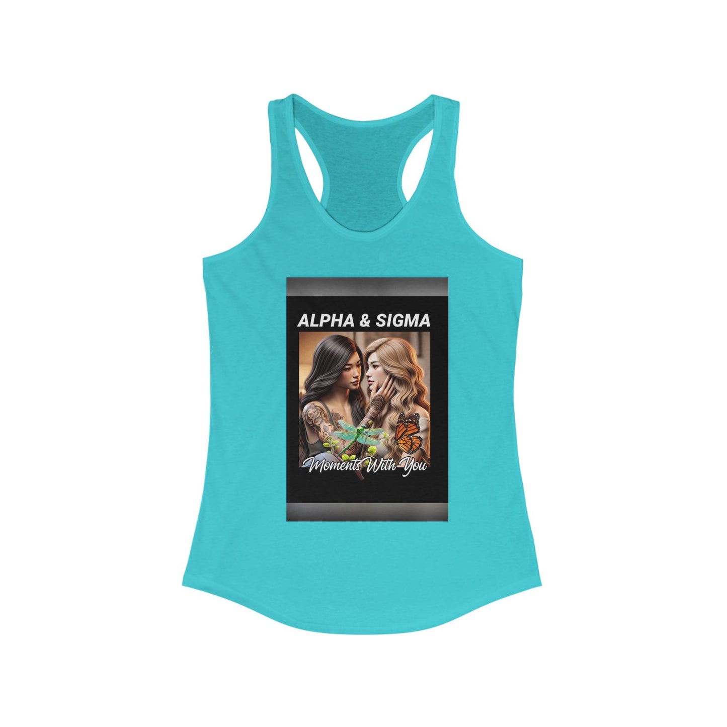 Alpha & Sigma Inspirational Women's Racerback Tank Top