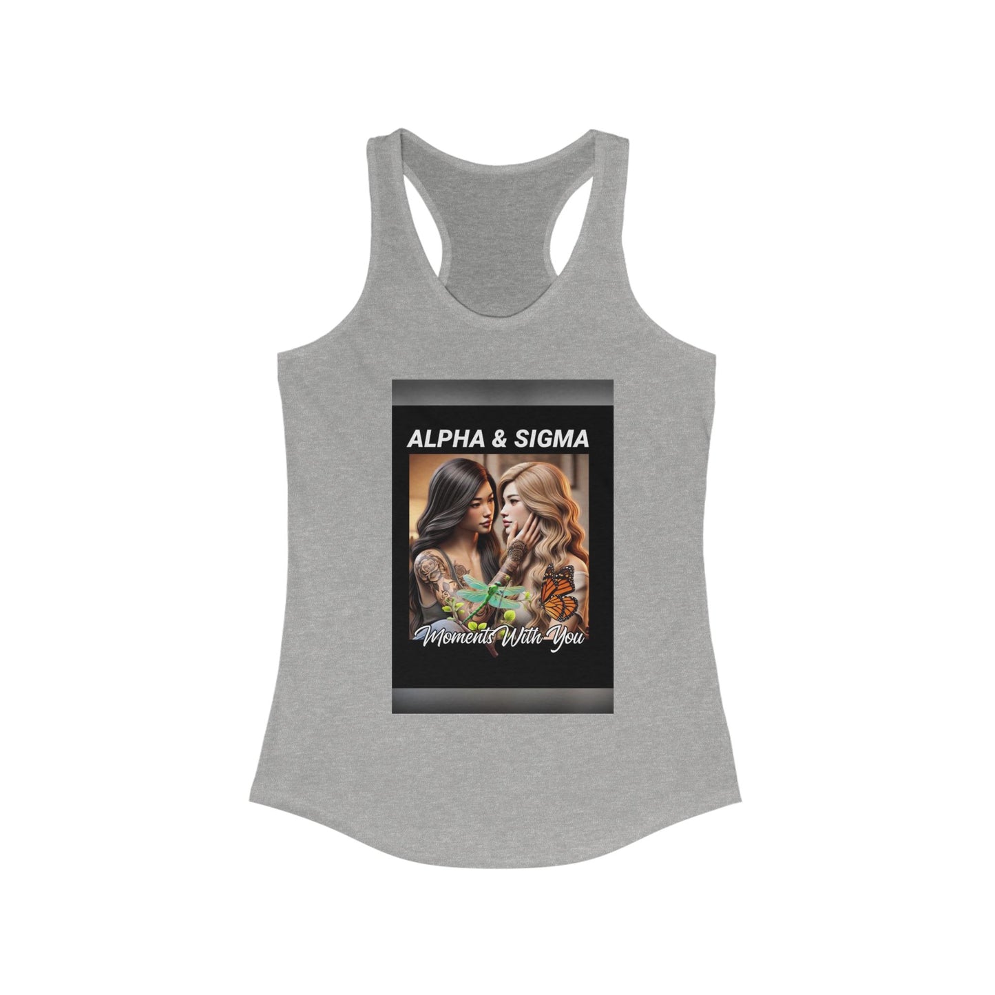 Alpha & Sigma Inspirational Women's Racerback Tank Top